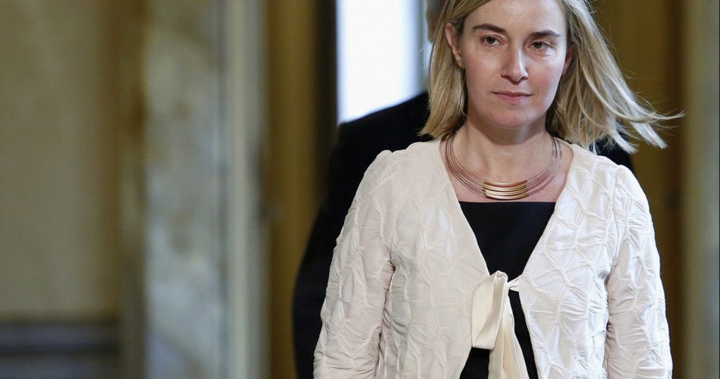 Η Μογκερίνι στηρίζει τη Συμφωνία των Πρεσπών