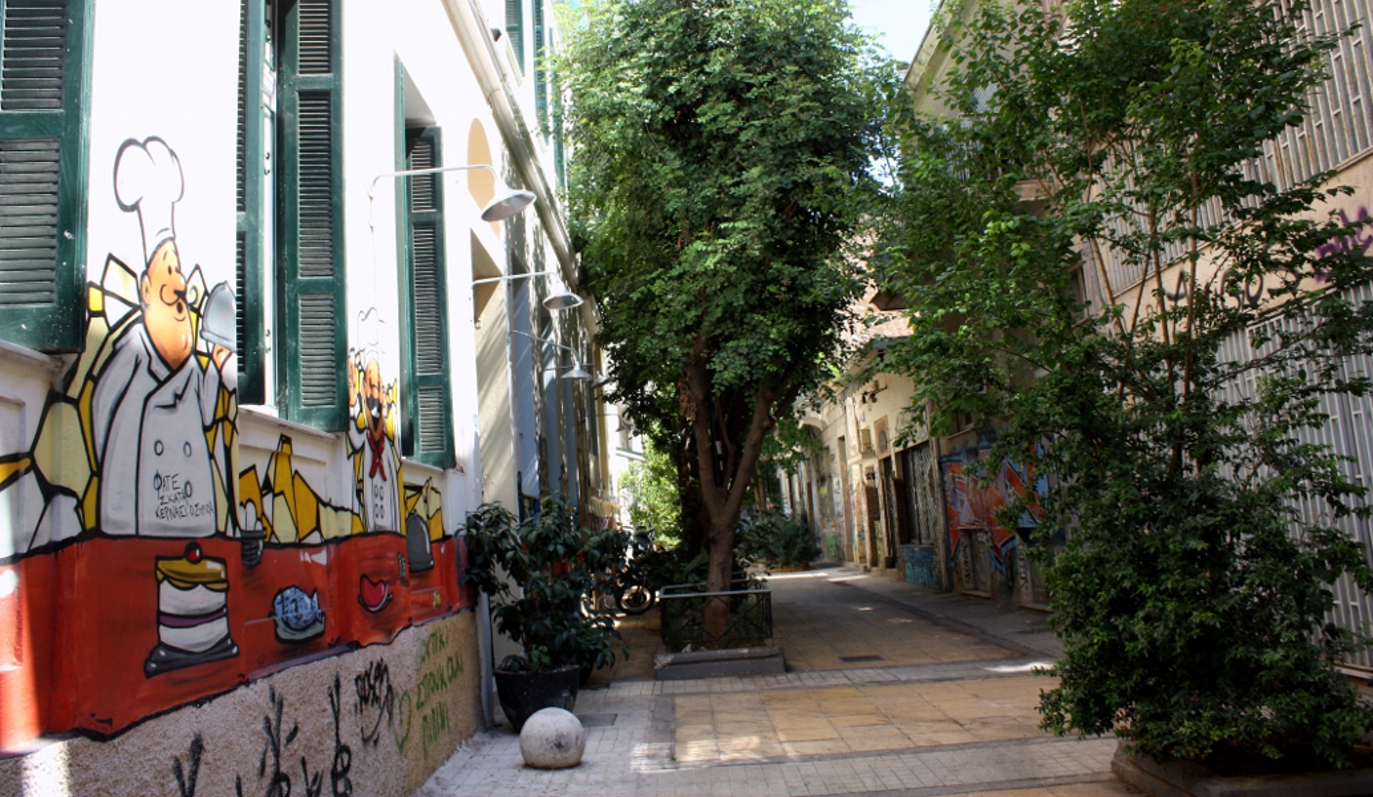 Οι νέοι πεζόδρομοι στο Εμπορικό Τρίγωνο της Αθήνας