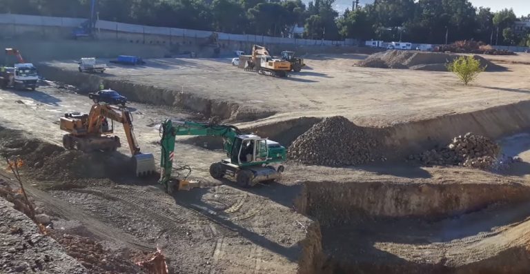 Νέο βίντεο από τη Νέα Φιλαδέλφεια: Τα έργα από ψηλά! (vid)