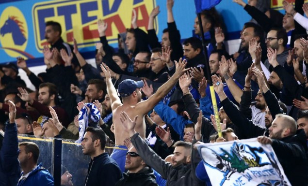 Πήγε στην εξέδρα να… οργανώσει ο Σπανός!