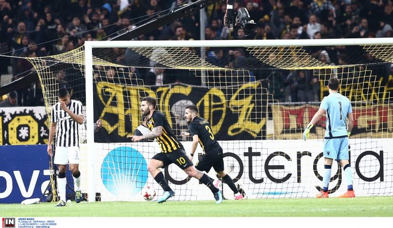 ΑΕΚ – ΠΑΟΚ 1-0: Επεισόδια, ξύλο, κόκκινες και… κορυφή η ΑΕΚ