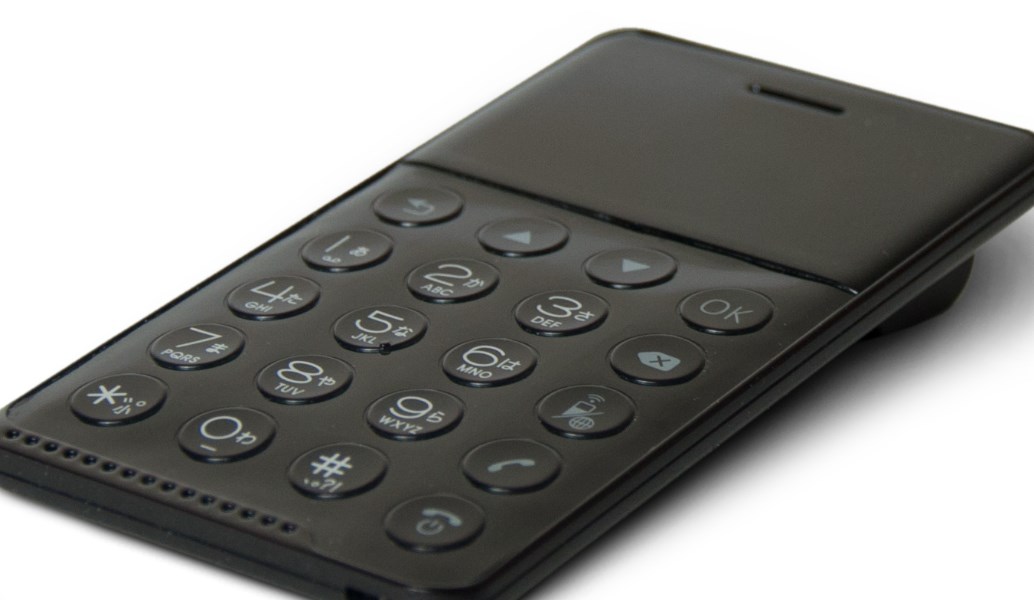 NichePhone-S: Android κινητό σε μέγεθος πιστωτικής κάρτας