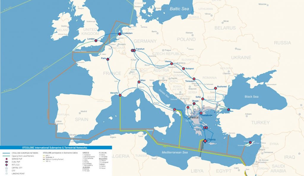 OTEGLOBΕ: Νέο πανευρωπαϊκό δίκτυο οπτικών ινών