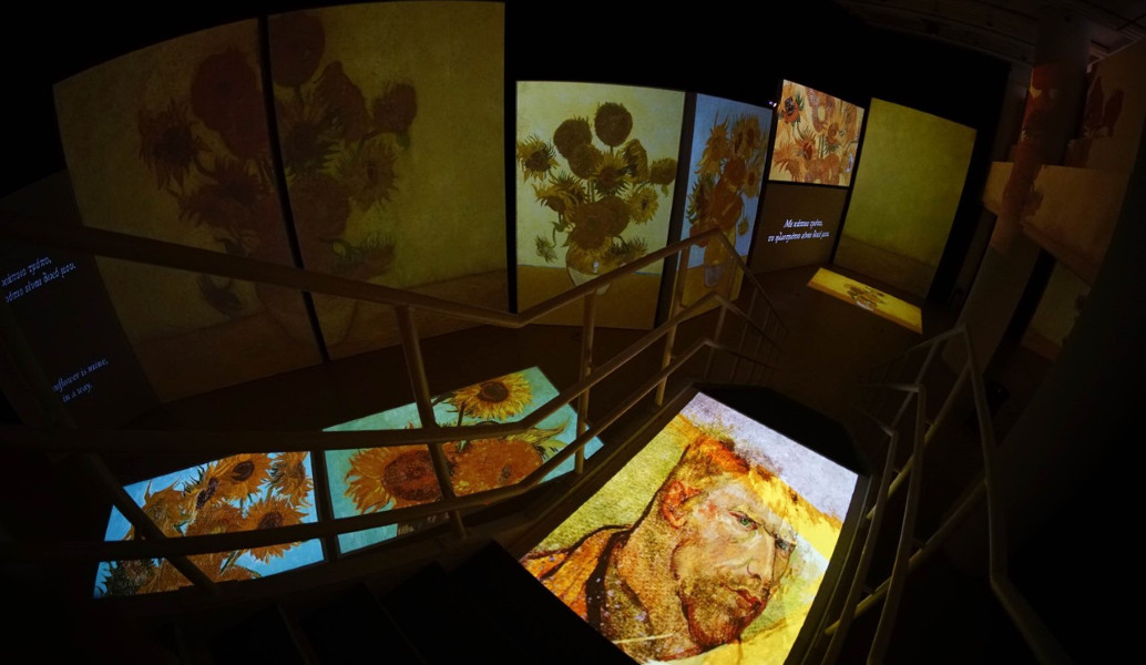 Van Gogh Alive the Experience: Ποιοι βρέθηκαν στα εγκαίνια της έκθεσης στο Μέγαρο Μουσικής (pics)