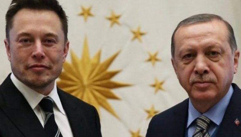 Συνάντηση Ταγίπ Ερντογάν με τον Ελον Μασκ