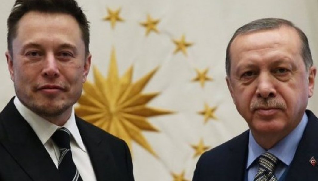 Συνάντηση Ταγίπ Ερντογάν με τον Ελον Μασκ