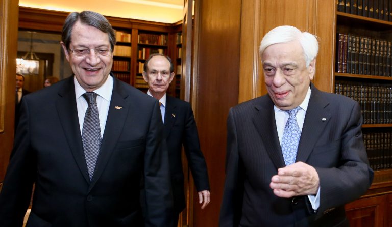 Προκόπης Παυλόπουλος: Συνάντηση με τον Κύπριο ομόλογό του Νίκο Αναστασιάδη (pics)