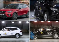 Βροχή τα αστέρια στα κρας τεστ για Seat Arona και Opel Grandland