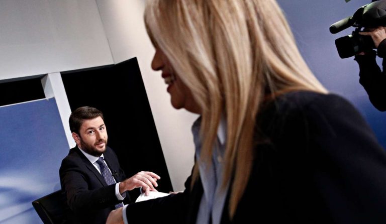 Φώφη Γεννηματά – Νίκος Ανδρουλάκης: Μαζί στη Μάνδρα Αττικής