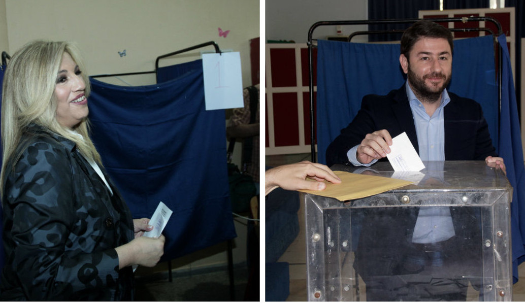 Εκλογές στην Κεντροαριστερά: Γεννηματά – Ανδρουλάκης στον β΄γύρο