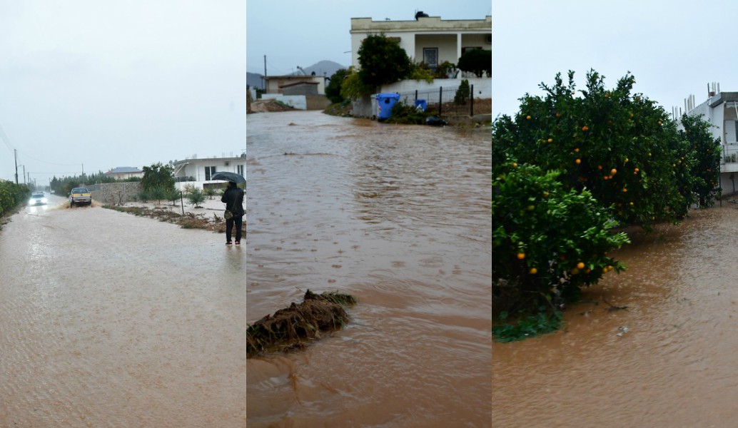 Καιρός: Σαρώνει τη χώρα η “Ευρυδίκη” (pics & vids)