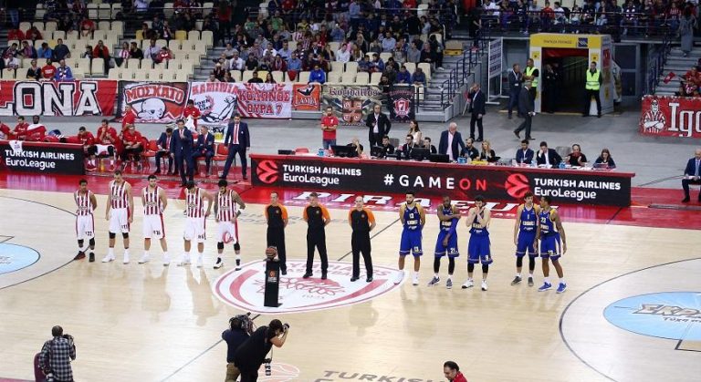 Ολυμπιακός: Ενός λεπτού σιγή στην Euroleague