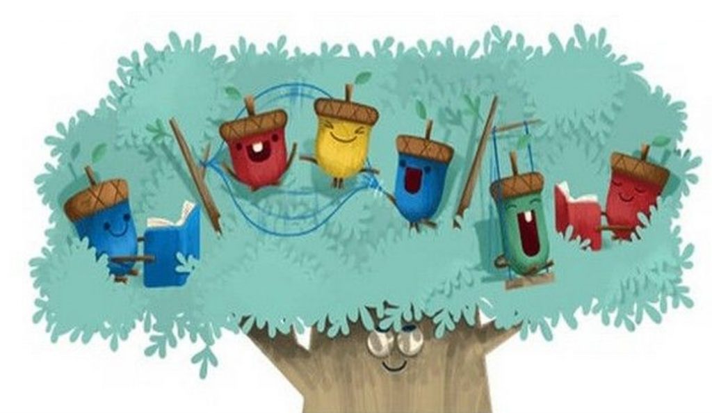 Doodle της Google: Αφιερωμένο στην Παγκόσμια Ημέρα για τα Δικαιώματα του παιδιού