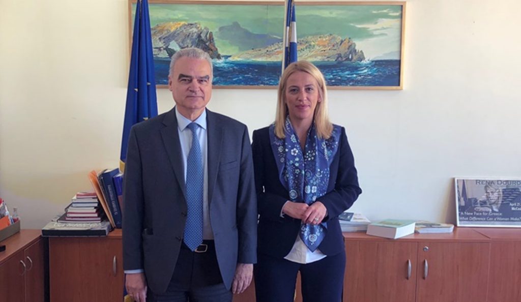 Ρένα Δούρου: Συνάντηση με κλιμάκιο του Εθνικού Μετσόβιου Πολυτεχνείου – Επί τάπητος οι πλημμύρες στη δυτική Αττική