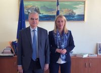 Ρένα Δούρου: Συνάντηση με κλιμάκιο του Εθνικού Μετσόβιου Πολυτεχνείου – Επί τάπητος οι πλημμύρες στη δυτική Αττική