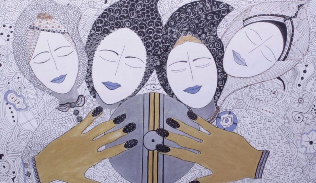 The Beginning / Όλα από την Αρχή, η δική μου ιστορία: Έκθεση ζωγραφικής με έργα της  Ευδοξίας Παπασάββα