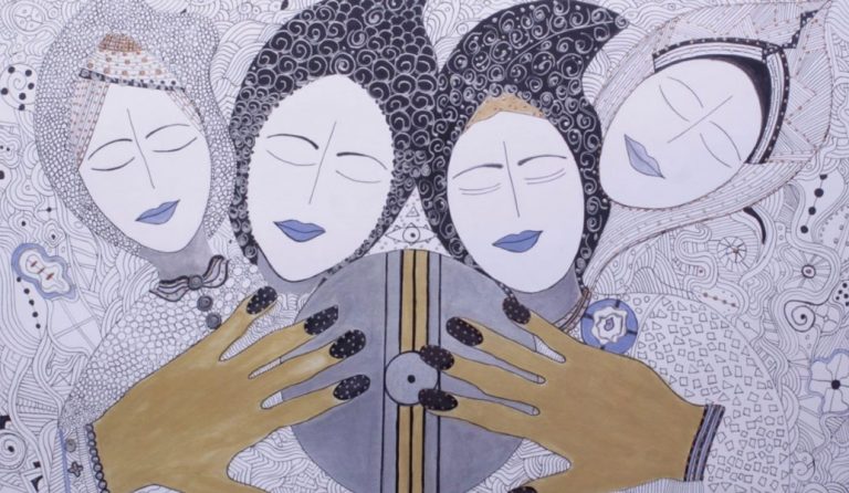 The Beginning / Όλα από την Αρχή, η δική μου ιστορία: Έκθεση ζωγραφικής με έργα της Ευδοξίας Παπασάββα