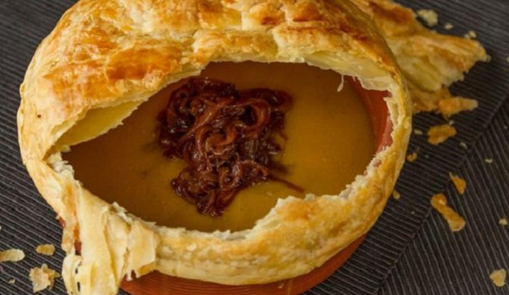 Σούπα κολοκύθας με φύλλο σφολιάτας, ότι πρέπει για το κρύο