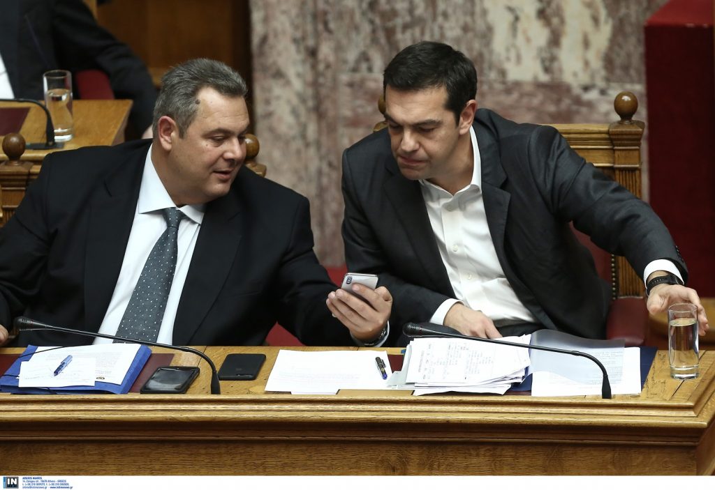 Σκοπιανό: Αγκάθι στις σχέσεις ΣΥΡΙΖΑ – ΑΝΕΛ