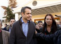 Στην Τανάγρα ο Κυριάκος Μητσοτάκης