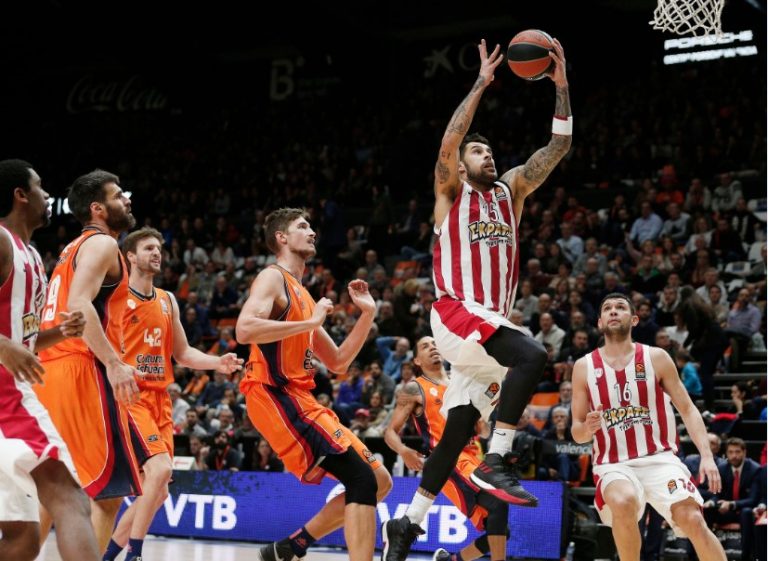 Βαλένθια – Ολυμπιακός 64-72: Πρίντεζης λαμπρός τον οδηγεί!