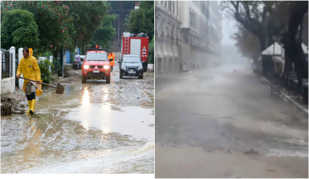 Κύμα κακοκαιρίας πλήττει Κέρκυρα, Παξούς και Ήπειρο