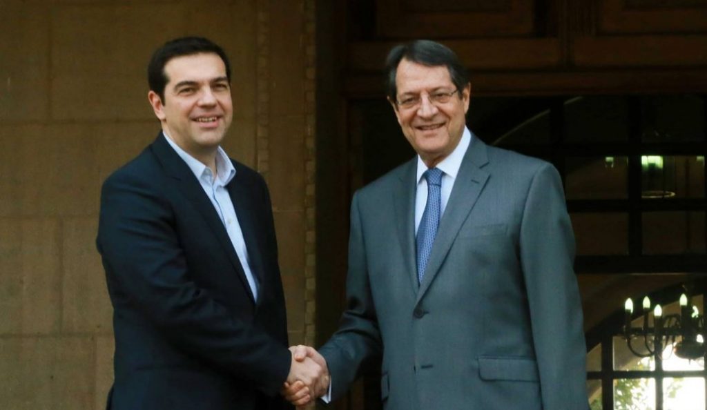Αλέξης Τσίπρας: Συνεχάρη τον Νίκο Αναστασιάδη για την επανεκλογή του