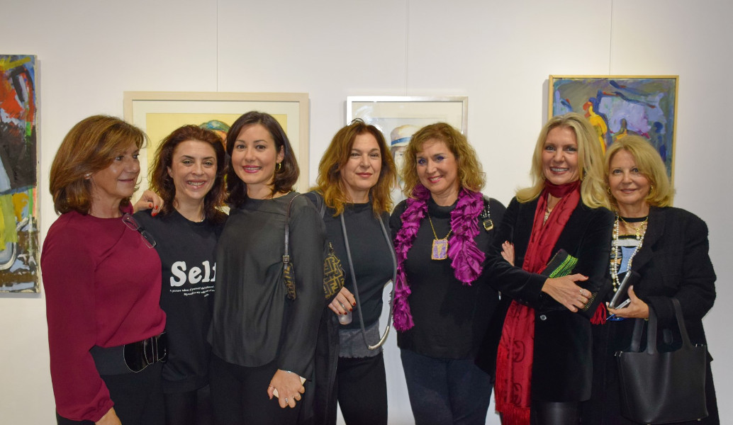 Πλήθος κόσμου στα εγκαίνια της ομαδικής έκθεσης «Την μεν ζωγραφίαν ποίησιν σιωπώσαν…» (pics & vid)