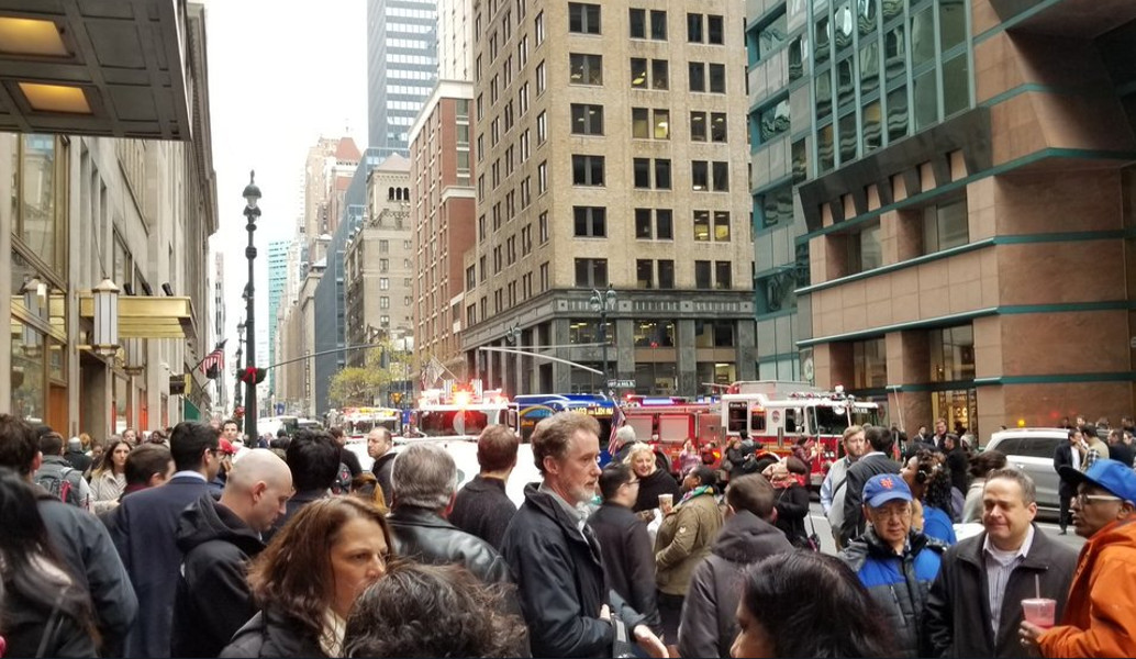 Μανχάταν: Εκκενώθηκε λόγω φωτιάς ο τερματικός σταθμός Grand Central (pics)