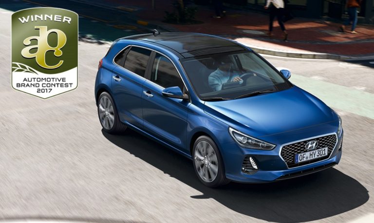 Hyundai i30: Στην κορυφή του Automotive Brand Contest του 2017