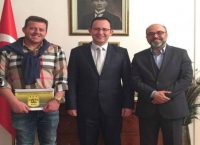 Επίσκεψη στον Τούρκο πρόξενο οι Γιλμάζ – Κολοβέτσιος