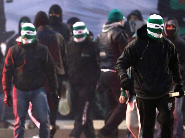 Επεισόδια στο Μετς, επιτέθηκαν σε οπαδούς του Παναθηναϊκού