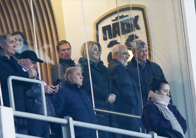 Στην Τούμπα ο πατήρ Λουτσέσκου (pic)