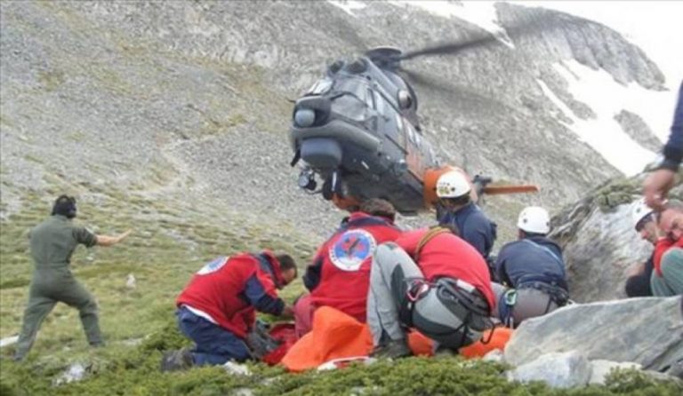 Όλυμπος: Επιχείρηση διάσωσης 35χρονης ορειβάτισσας