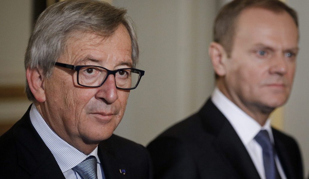 “Κομμένη” στα δύο η Ευρώπη για το προσφυγικό – Διαφωνίες Ζαν Κλοντ Γιούνκερ – Ντόναλντ Τουσκ