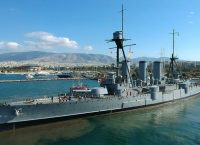 Θωρηκτό Αβέρωφ: Επέστρεψε στο Τροκαντερό (pics)