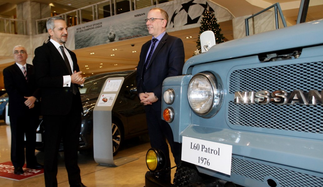 Πρόεδρος Nissan Europe: Το δώρο που έλαβε από τον Τάκη Θεοχαράκη