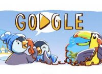 Doodle της Google: Ευχές για καλά Χριστούγεννα