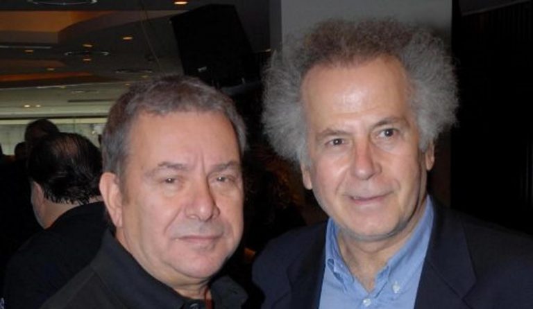 Ηλίας Ανδριόπουλος στην αίθουσα του Παρνασσού