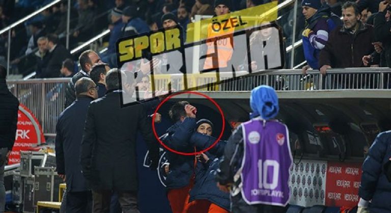 «Τρελάθηκε» ο Εμρέ και πέταξε αντικείμενο στην κερκίδα