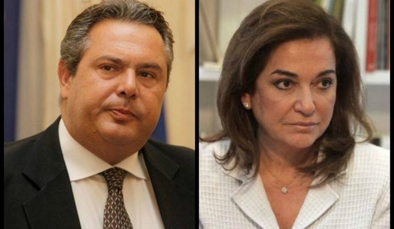 Καμμένος σε Μπακογιάννη: Το όνομα των Σκοπίων ας αφήσει να το χειριστούν οι πολιτικοί της προϊστάμενοι