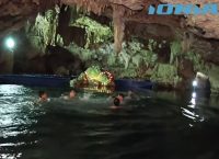 Θεοφάνεια 2018 στα Σπήλαια Διρού: Για πρώτη φορά έγινε αγιασμός των υδάτων (vid)