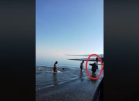 Δήλεσι: Γυναίκα …βουτά με την τσάντα και τα ρούχα για να πιάσει τον σταυρό (vid)