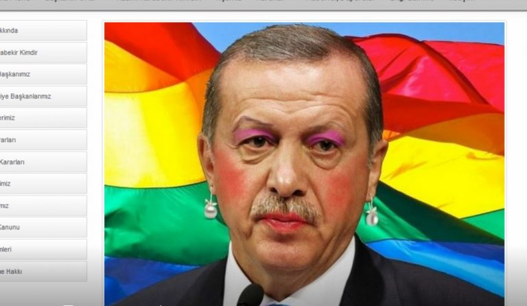 Anonymous Greece: Ο Ταγίπ Ερντογάν με τα χρώματα του Gay Pride (pics)