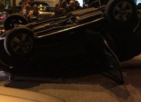 Τζιπάκι τούμπαρε επί της οδού Μιχαλακοπούλου