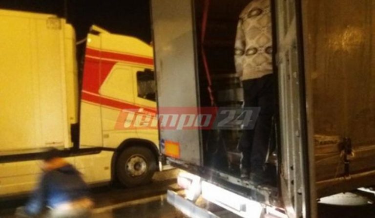 Ένταση στο λιμάνι της Πάτρας: Μετανάστες ορμούν σε νταλίκες (pics & vid)