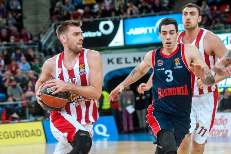 Μπασκόνια – Ολυμπιακός 86-54: Συντριβή στη Βιτόρια για τον Ολυμπιακό