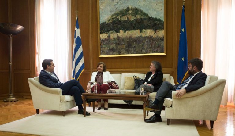 Αλέξης Τσίπρας: Σε θετικό κλίμα η συνάντηση με την Θεοδώρα Μεγαλοοικονόμου (pic)