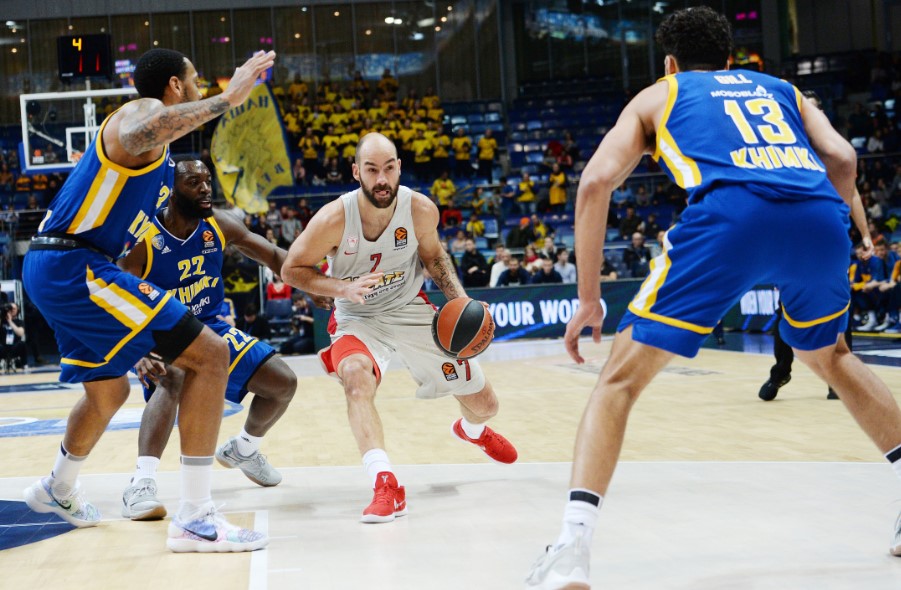 Χίμκι – Ολυμπιακός 82-54: Κατηφόρα στη Μόσχα για τον Ολυμπιακό