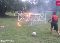 Δεν υπάρχει αυτή η προπόνηση τερματοφυλάκων! Φωτιές, κρέμασμα και άλλα… καψώνια! (vid)